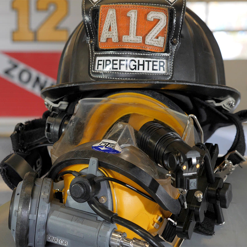 heads-up display for firefighters