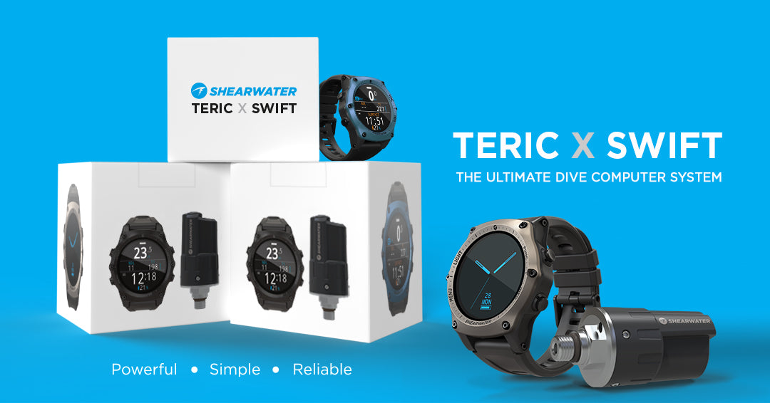 The Ultimate Dive Computer System - TERIC X SWIFT