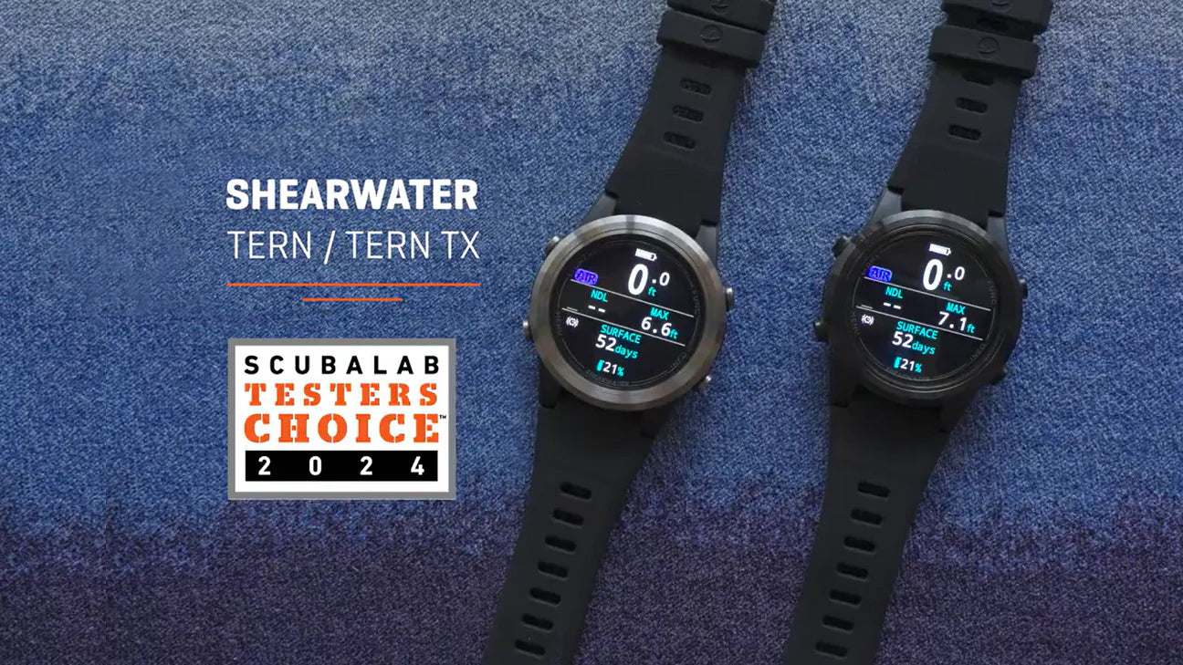 Tern & Tern TX Named ScubaLab's Testers Choice
