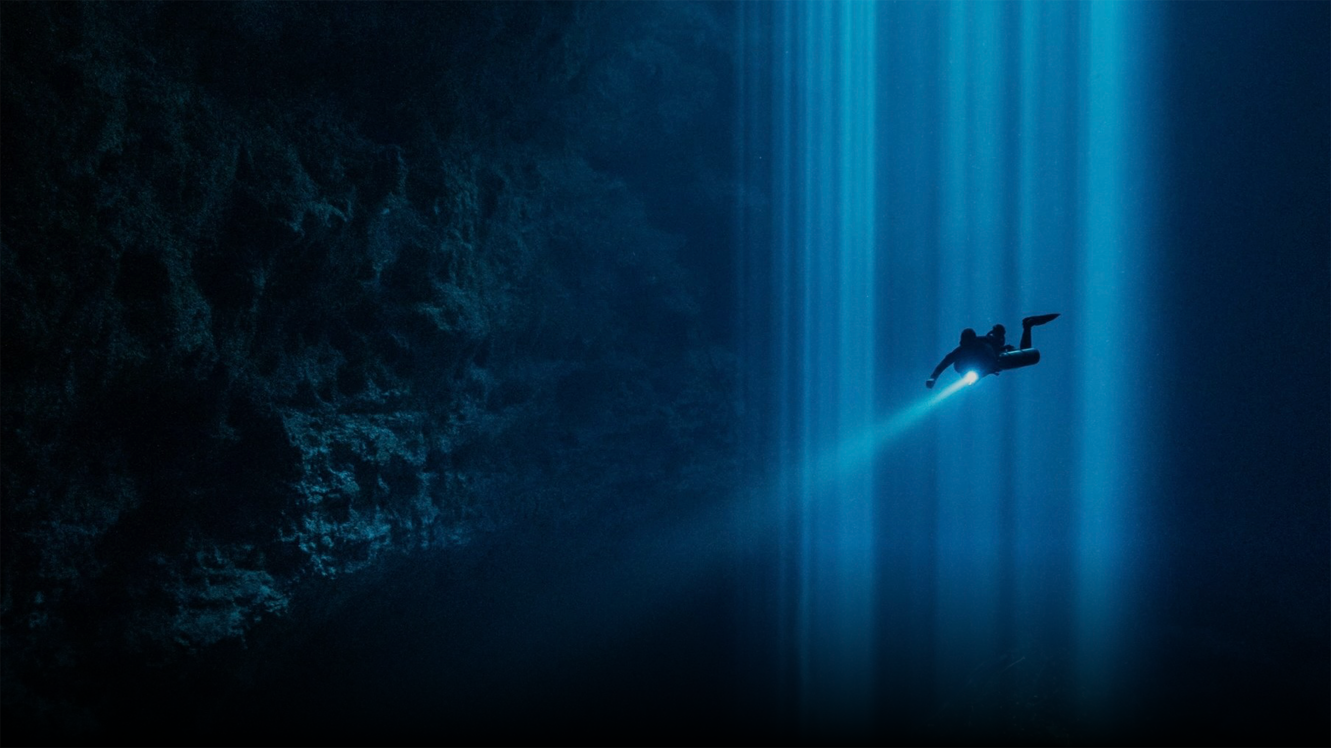 diving into the darkness